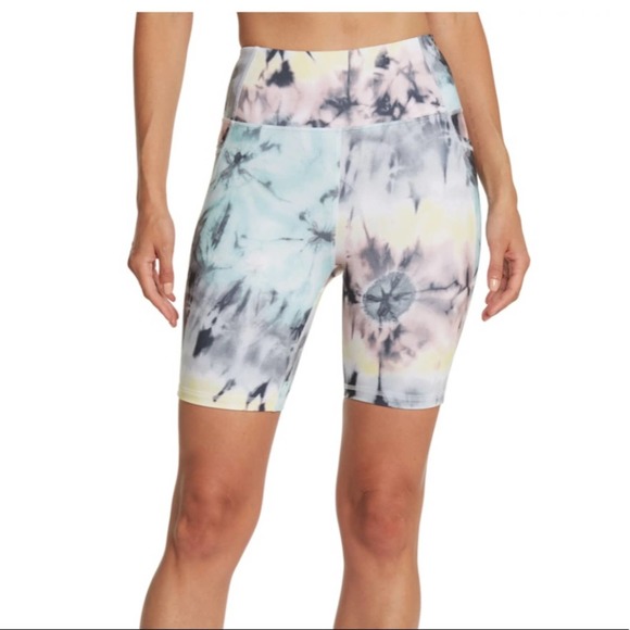 Onzie Pants - Onzie Tie Dye High Rise Biker Shorts Size XS